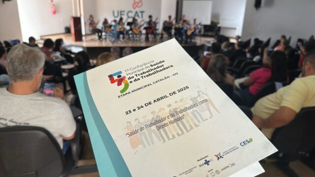 Catalão realiza 1ª Conferência Municipal de Saúde do Trabalhador e da Trabalhadora