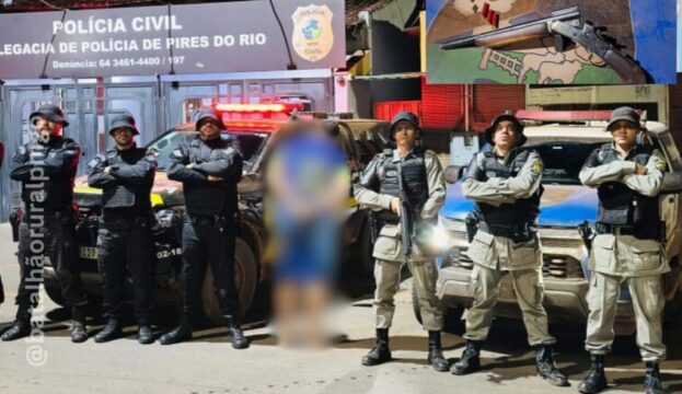Foragido por latrocínio é preso com arma e munições na zona rural de Orizona