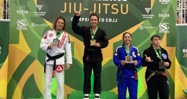 Andréa Pires conquista tricampeonato brasileiro de Jiu-Jitsu e leva Catalão ao topo do pódio