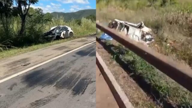 Três pessoas morrem em dois acidentes graves nesta segunda em Goiás