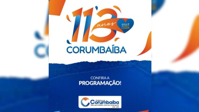 Corumbaíba celebra 113 anos com show de Bruno e Marrone e programação recheada de eventos culturais e sociais