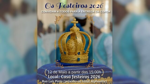 Festeiros de 2026 convidam para cerimônia de entrega da coroa em Ouvidor