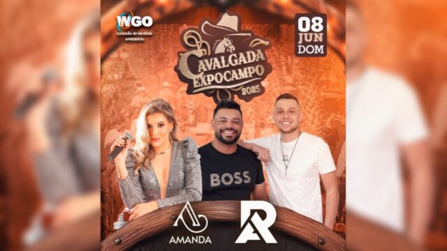 Cavalgada da ExpoCampo 2025 reúne comitivas e marca início da tradicional festa em Campo Alegre de Goiás no domingo, 8 de junho