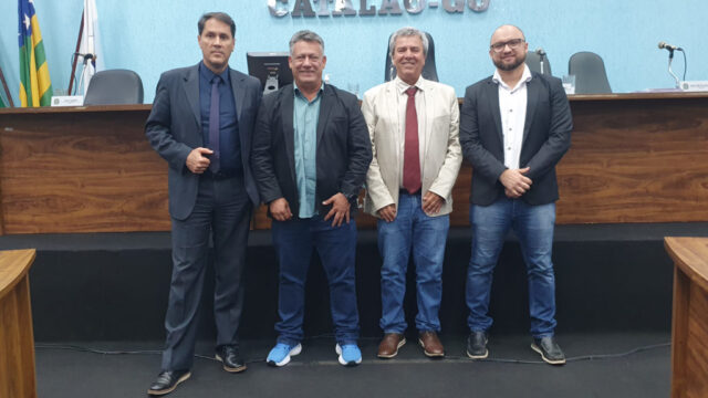 Câmara de Catalão realiza 1ª Sessão Extraordinária Especial do milênio e elege Gilmar Antônio Neto presidente para o biênio 2027/2028
