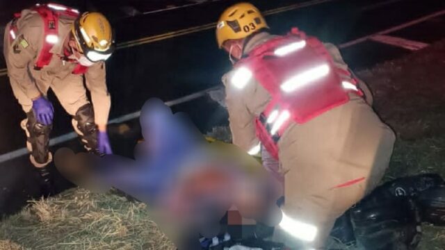 Motociclista fica ferido após queda na GO-139, em Caldas Novas
