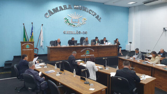 Câmara de Catalão analisa 25 requerimentos e oito projetos durante 18ª sessão ordinária desta terça-feira (20)