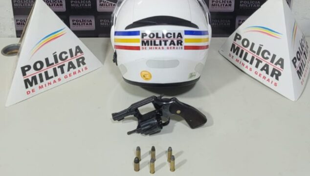 Homem de 34 anos é preso por posse ilegal de arma de fogo em Araguari