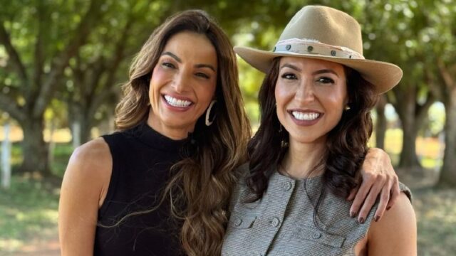 Nathalia Munique, de Goiandira, participa de gravação especial com Patrícia Poeta sobre mulheres no agro