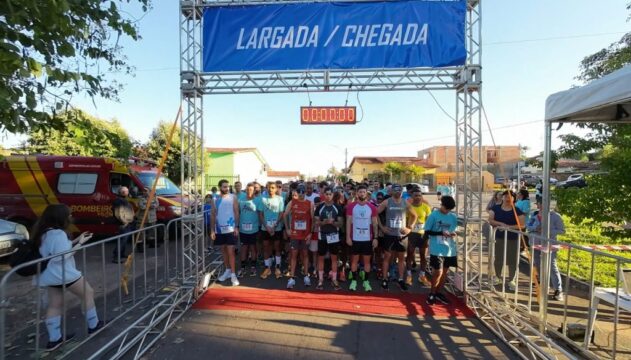 Corrida celebra os 94 anos de emancipação política de Goiandira e reúne mais de 400 atletas