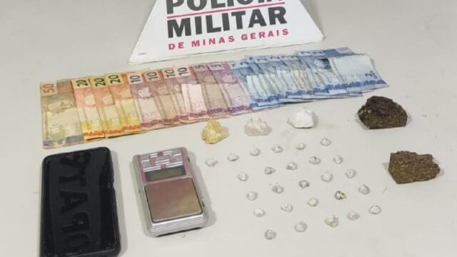 Jovem de 19 anos é preso por tráfico de drogas em Araguari