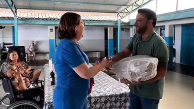 Presidente da Câmara Municipal de Ipameri realiza ações sociais em abrigos da cidade