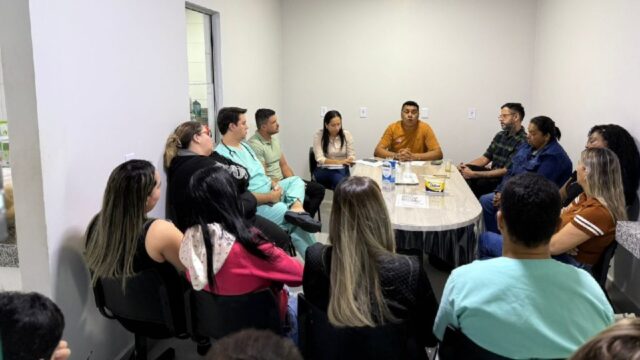 Prefeitura de Marzagão realiza reunião com equipe de enfermagem para alinhar melhorias no atendimento à população