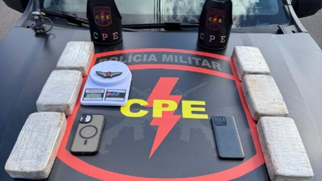 Polícia apreende R$ 500 mil em drogas durante operação em Pires do Rio