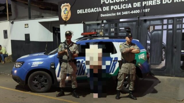 Homem é preso em flagrante por roubo durante a Operação Carga Máxima I em São Miguel do Passa Quatro
