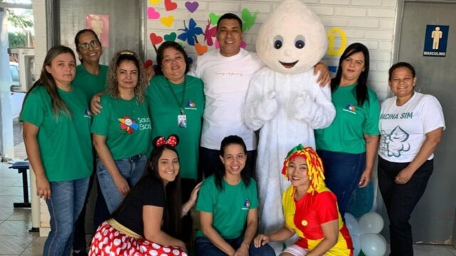 Marzagão é destaque estadual em cobertura vacinal infantil e recebe elogio da Secretaria de Saúde