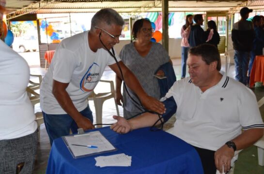 Prefeito de Corumbaíba visita povoado Areião durante ação “Saúde em Dia”