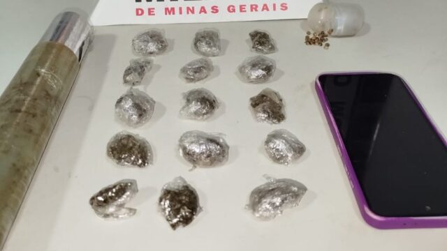 Homem é preso por tráfico de drogas no bairro Goiás Parte Alta, em Araguari