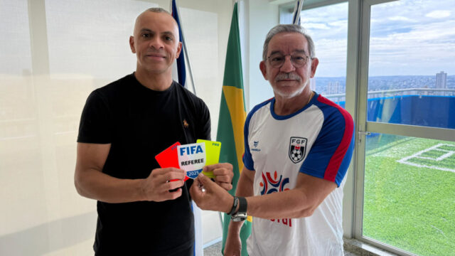 Árbitros goianos Wilton Sampaio e Bruno Pires representarão o Brasil na Copa do Mundo de Clubes da FIFA nos EUA