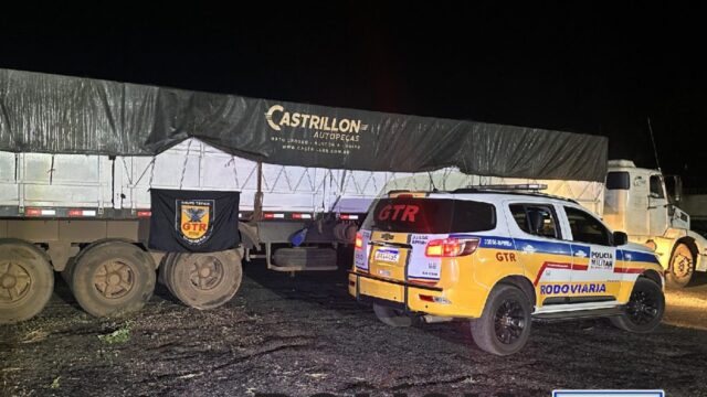 Caminhoneiro é preso por suspeita de adulteração de semirreboque em Araguari