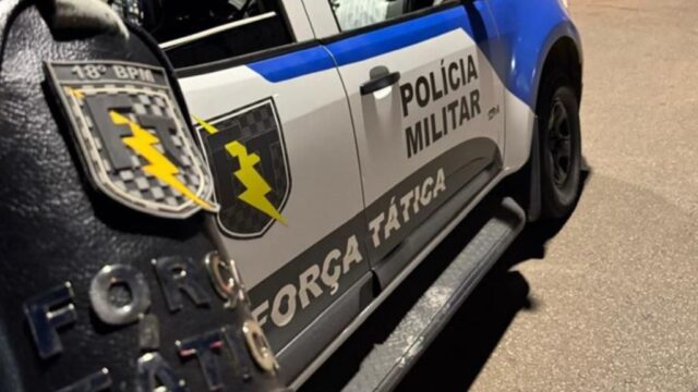 Foragido por lesão corporal é recapturado pela Força Tática da PM no bairro Jardim Paulista, em Catalão