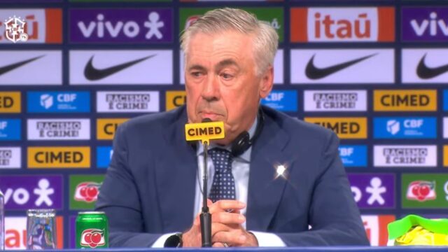Ancelotti anuncia primeira convocação como técnico da Seleção Brasileira; veja a lista completa