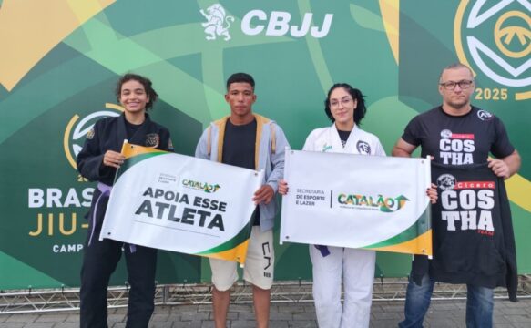 Atletas de Catalão encaram elite mundial no Campeonato Brasileiro de Jiu-Jitsu 2025