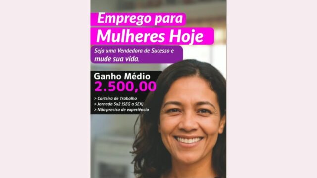 Empresa oferece vagas com salário fixo e benefícios em Catalão; não exige experiência
