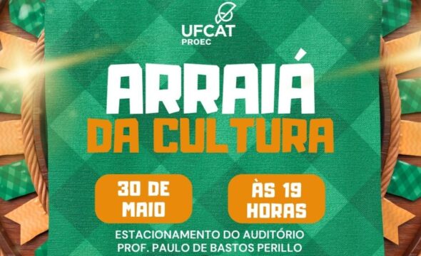 UFCAT promove Arraiá da Cultura com show de Paula de Paula e banda nesta quinta (30)