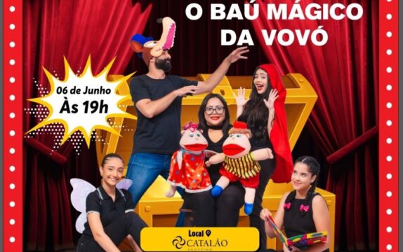 Espetáculo infantil “O Baú Mágico da Vovó” promete encantar famílias em Catalão
