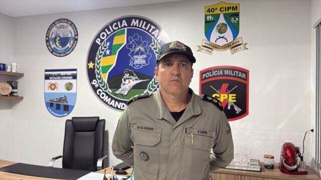 PM dá resposta rápida a homicídio em Goiandira: “Aqui não é lugar para criminosos”, diz comandante; VÍDEO
