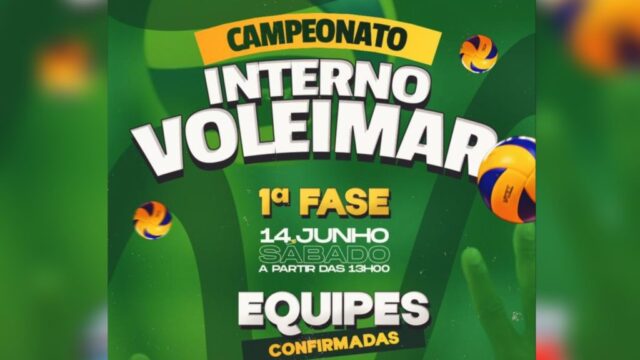 Campeonato Interno Voleimar tem início neste sábado em Marzagão