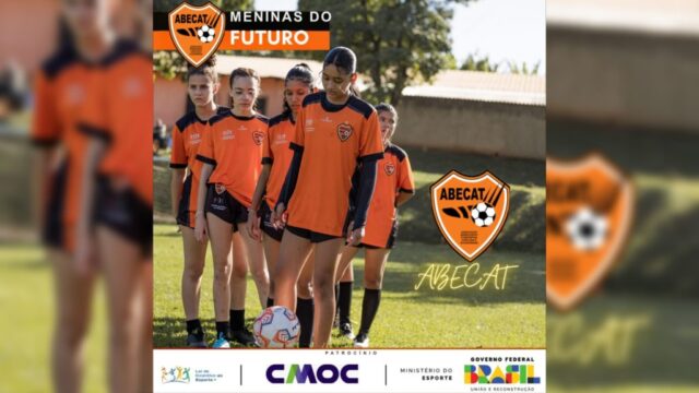 Projeto "Meninas do Futuro" incentiva alunas no futebol feminino em Catalão
