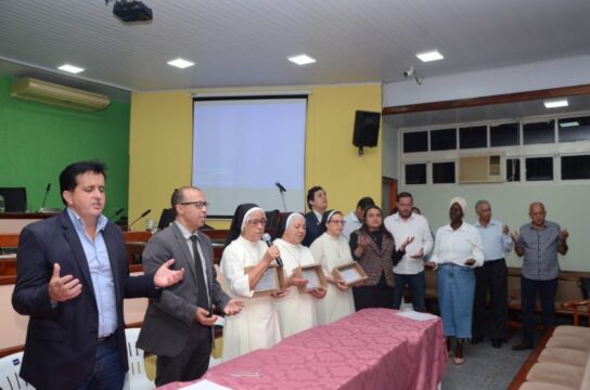 Câmara de Goiandira homenageia irmãs religiosas por 60 anos de dedicação à fé e à comunidade