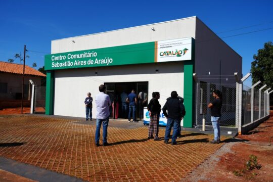 Prefeitura de Catalão inaugura Centro Comunitário em Olhos D’Água