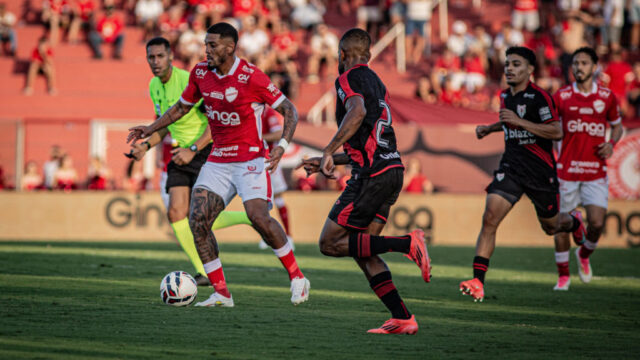 Vila Nova vence o Atlético-GO por 1 a 0 com gol de Bruno Xavier e encerra sequência de derrotas na Série B