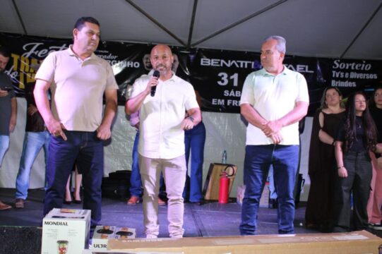 Festa do Trabalhador promovida pelo vereador Jorginho é sucesso de público em Ouvidor