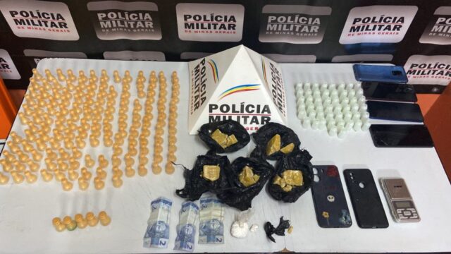 Polícia Militar prende quatro pessoas por tráfico e associação criminosa em Coromandel (MG)