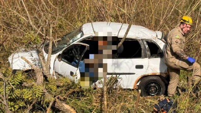 Mulher que morreu em acidente na GO-210 é identificada; outros três idosos ficaram feridos