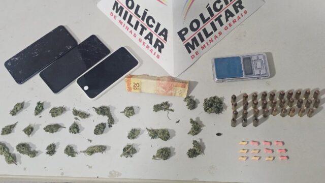 Adolescente é apreendido em Araguari por homicídio e tráfico de drogas; munições de uso restrito também foram encontradas