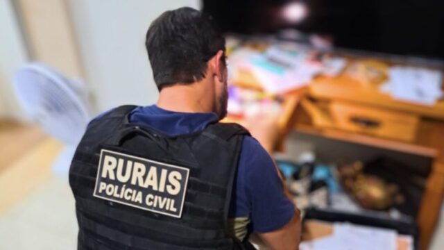 ‘Sinapse Rural’: PCGO cumpre mandados e prende investigado por furto milionário de máquina agrícola ocorrido em Buriti Alegre