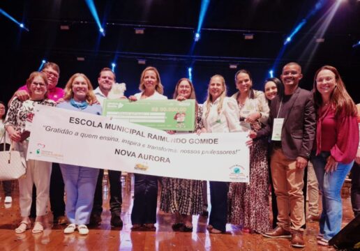 Nova Aurora é premiada entre as melhores escolas de Goiás no Prêmio Leia 2025