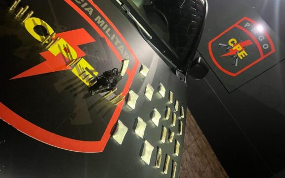 Polícia apreende drogas e arma de fogo em Campo Alegre de Goiás