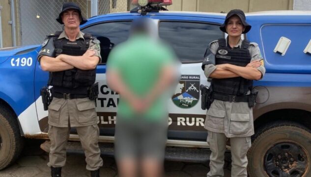 Ação conjunta entre PMGO e PMMG prende foragido da Justiça em Goiandira