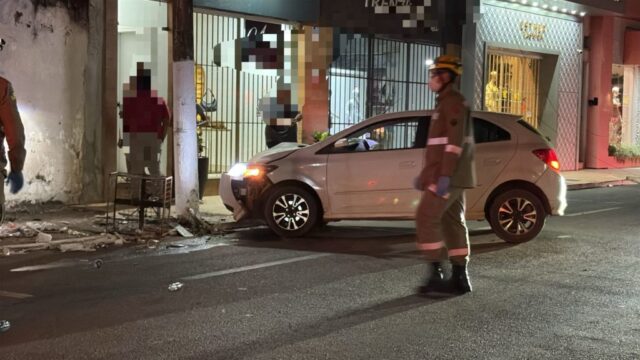 Dois acidentes simultâneos são registrados na Av. Raulina Fonseca Pascoal, em Catalão