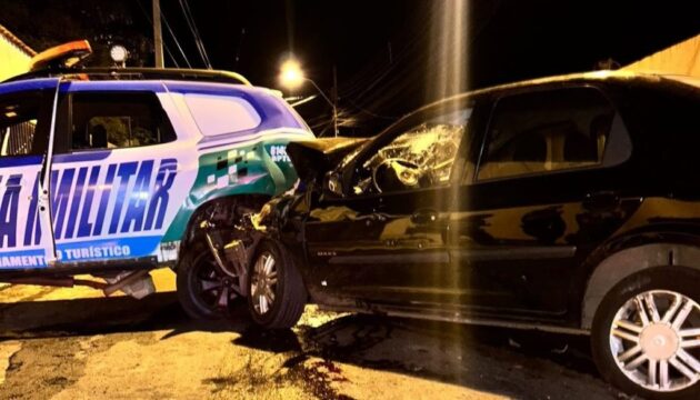 Agressor de mulher tenta atropelar policiais e é baleado em Caldas Novas