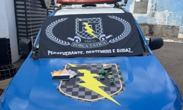 Menor é apreendido por tráfico de drogas em Ipameri após tentar fugir da polícia