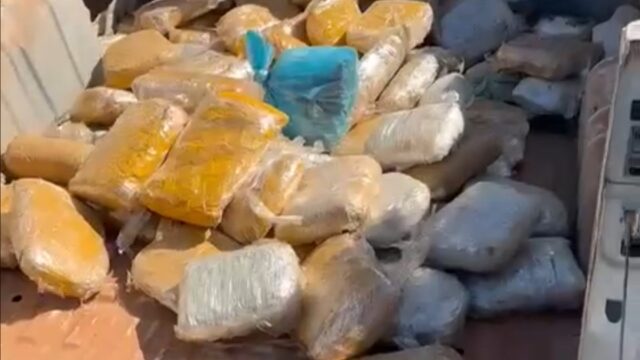 PRF e Polícia Militar Rodoviária apreendem veículo carregado com 90 kg skunk na BR-060