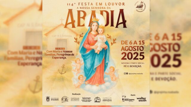 114ª Festa em Louvor à Nossa Senhora da Abadia reúne fé e tradição em Nova Aurora