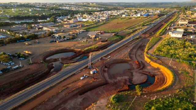 Obras de duplicação da rodovia em Catalão-GO atingem 81,5% de conclusão, informa Ecovias Minas Goiás