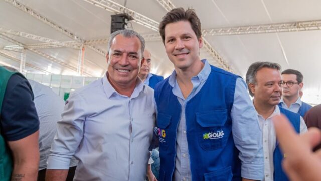 Vice-prefeito de Ouvidor participa do lançamento do Programa Goiás Social em Catalão